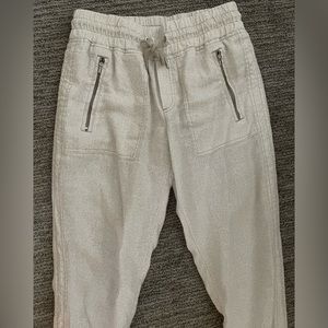 Athleta Linen Cabo Joggers